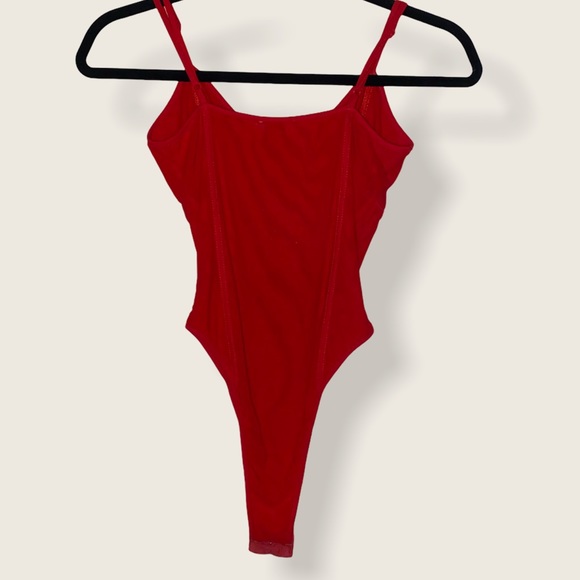 Tiger Mist red bodysuit - Picture 3 of 3